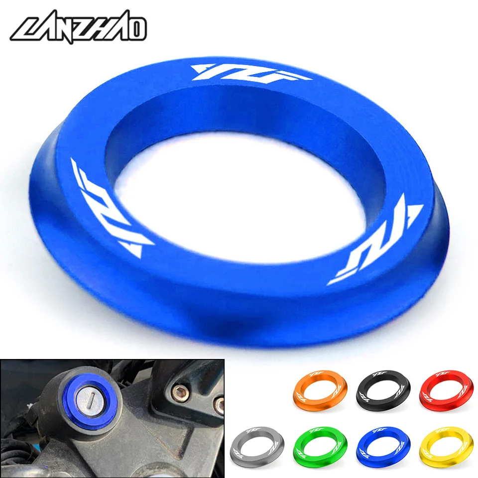 Kryt krytu zapaľovania motocykla YZF Ring Cnc príslušenstva pre Yamaha YZF R25 R3 2013 2014 2015 2016 2017 2017 2018 2018