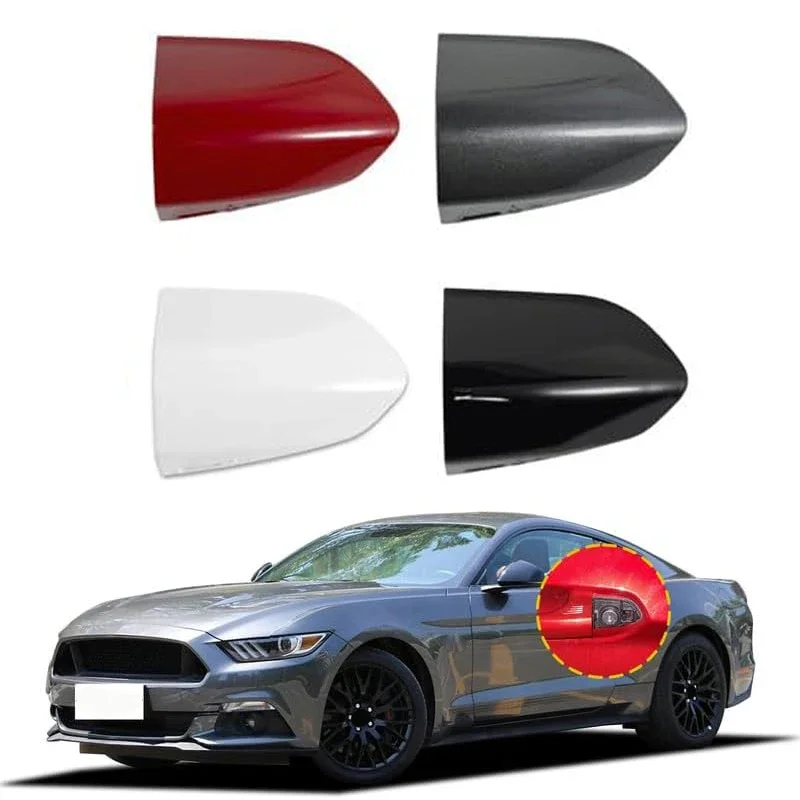 Kryt kľučky kľučky na kľučku kľúča Kryt otvor FR3Z-63218A15-ACPTM pre FORD pre Mustang 2015-2020 Dvere rukoväť ľavého vozidla Vonkajšie diely