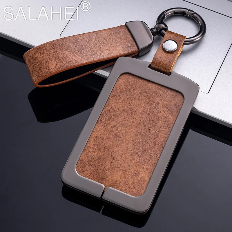 Kryt kľúča z digitálnej karty CAR NFC Zinc zliatiny kožené auto Smart Key Shell pre BMW Nový 5 7 série X5 X7 535LE 2022 Príslušenstvo
