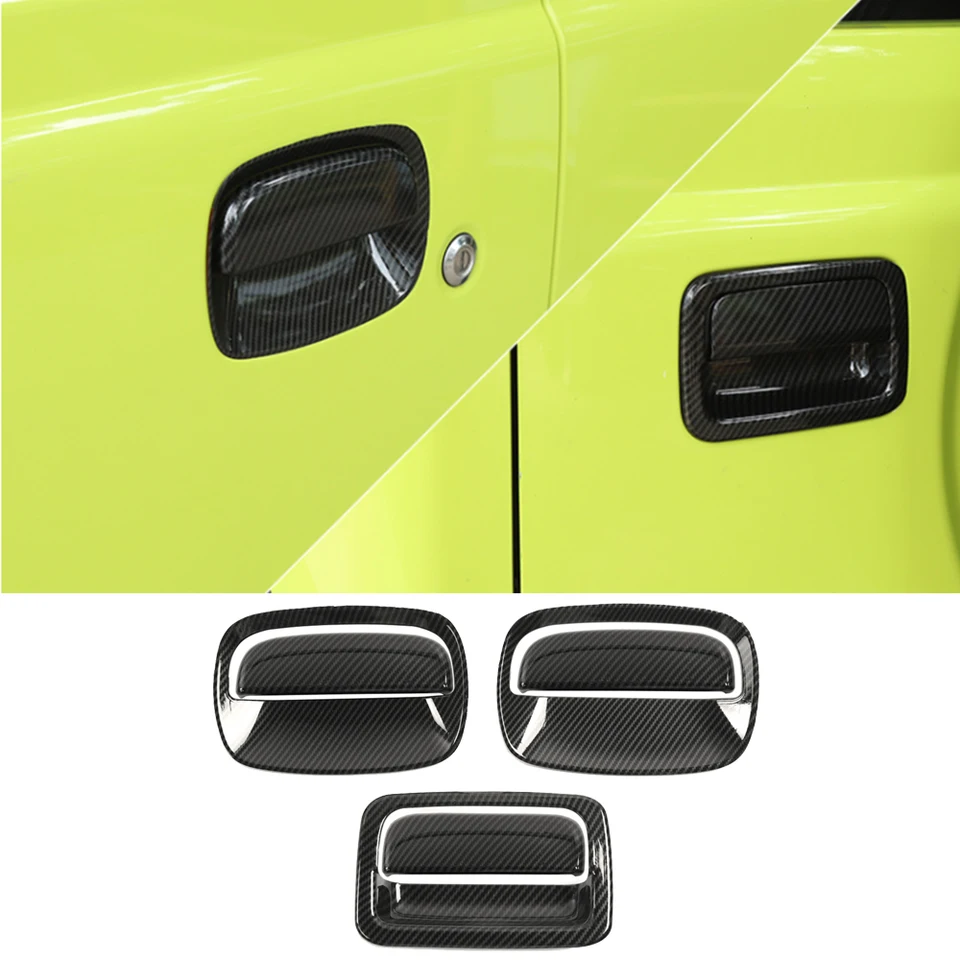 Kryt misky na bočné dvere bočných dverí Zadné chvostové dvere misky Decoration Cover pre Suzuki Jimny JB64 JB74 2019 2020 2021 2022 2023 Exteriérový príslušenstvo