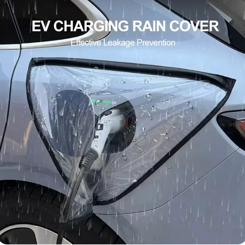 Kryt na nabíjačku s elektrickým vozidlom Outdoor Rainproof Protection Dustodpuste Covers pre Tesla Model 3 Y SUV Auto príslušenstva