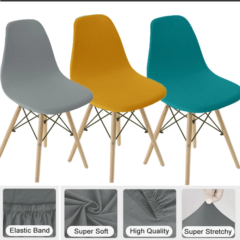 Kryt na skrutku stoličky na elastickú stoličku natiahnutie jedálenským stoličkou kryty sedadlá SlipCover Furniture Protector Hotel Hotel Domov obývacia izba odnímateľná