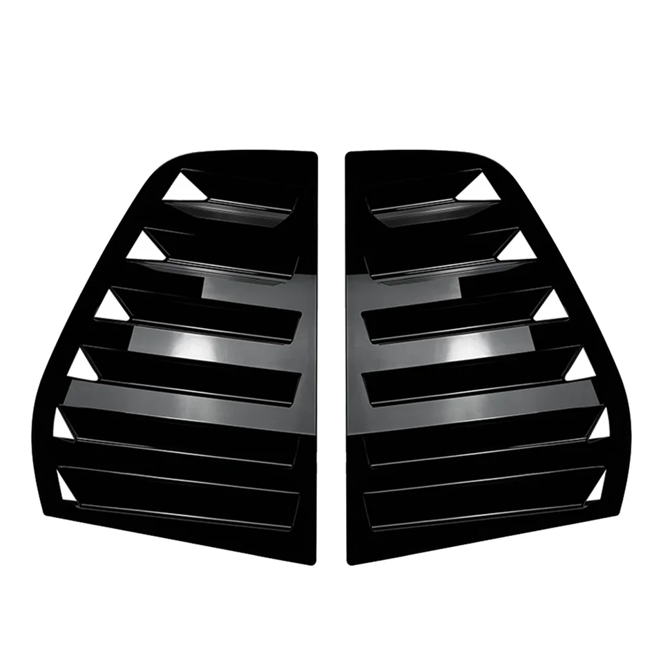 Kryt obloženia zadného okna pre zadné okno pre VW Golf MK5 2003-2008 Air Venge Scoop Shade zdobiť lesk čierny