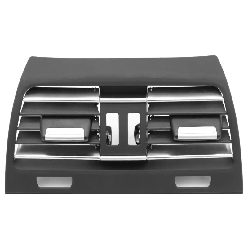 Kryt odvzdušňovacieho panela zadného stredu automobilu Cover mriežky čerstvého striedavého vetracieho mriežky pre BMW F01 F02 750I 750LI 2009-2015