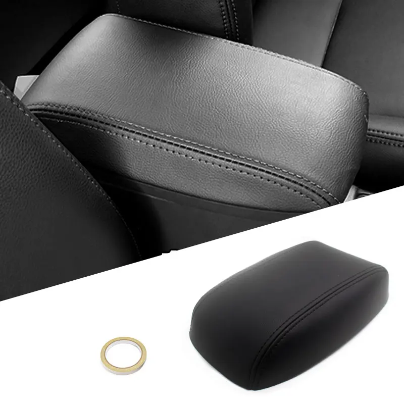 Kryt prepravky na rukujúcu krabicu automobilu Mikrovlákna pre koženú nálepku pre toyota Corolla 2014 2015 2016 2017 2018 2018