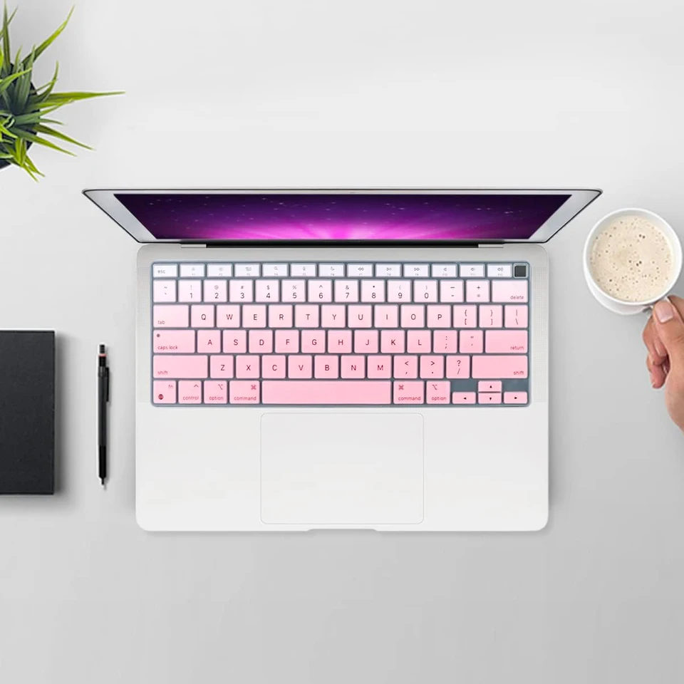 Kryt prémiového silikónového klávesnice pre MacBook Air 13.3 