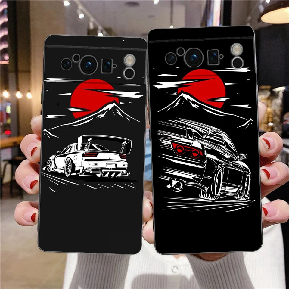 Kryt puzdra telefónu DM pre Google Pixel 8 7 6 7a 6a Pro 5G Shockproof Silikone Soft Soft 8 Pro 5g Shell Capas Fundas Coque Bags TPU