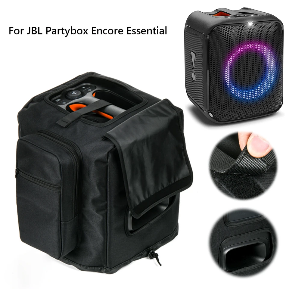 Kryt reproduktora proti šokpe ochranné puzdro s bočným mikrofónom pre mikrofón pre JBL Partybox Encore Essential