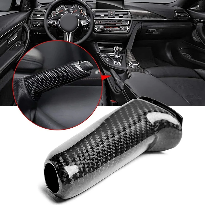 Kryt rukovätia brzdovej rukoväte automobilu pre BMW E46 E90 E92 F30 F32 F80 BK sa hodí do väčšiny modelov BMW s ručnou brzdou