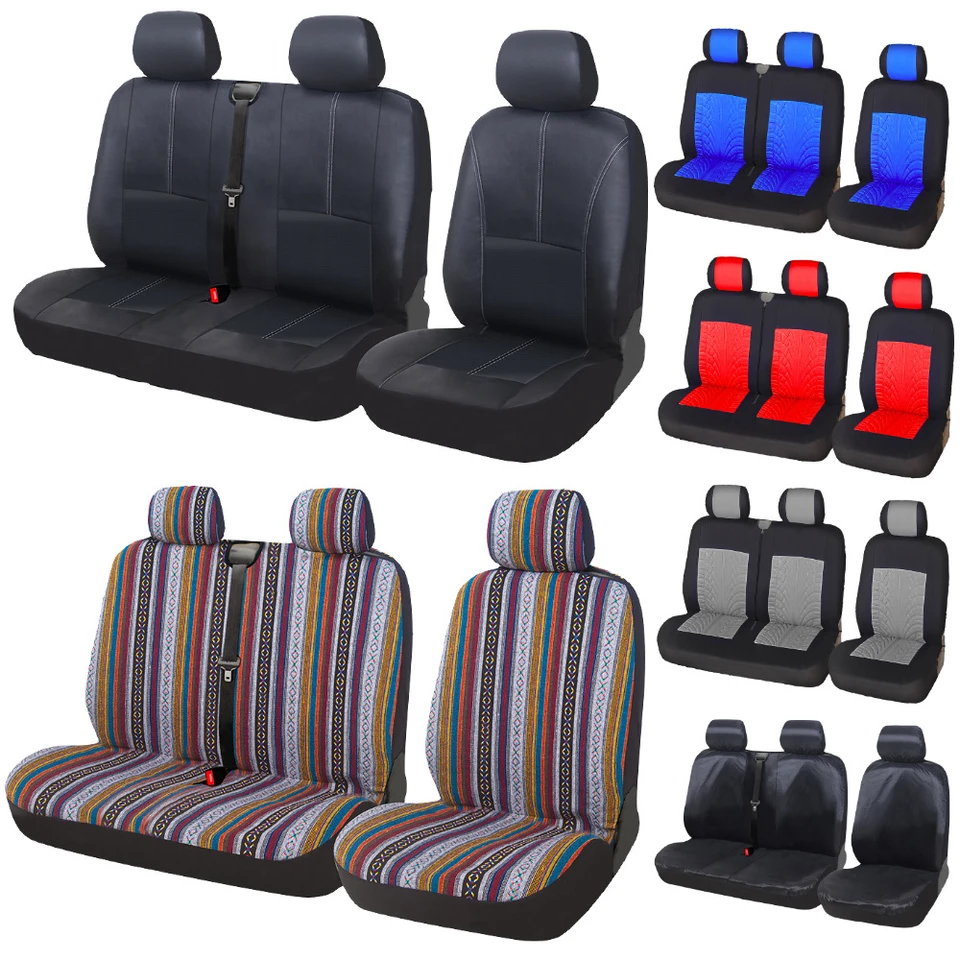 Kryt sedadla Truck Universal pre Ford Transit pre Renault Master pre Nissan Primastar Citroën Jumpy 2006 Split Sedadlá 2+1 kryty