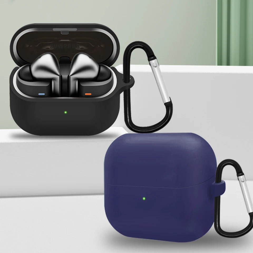 Kryt silikónového puzdra pre 2024 Galaxy Buds 3 Pro Wireless Earbuds príslušenstvo Soft