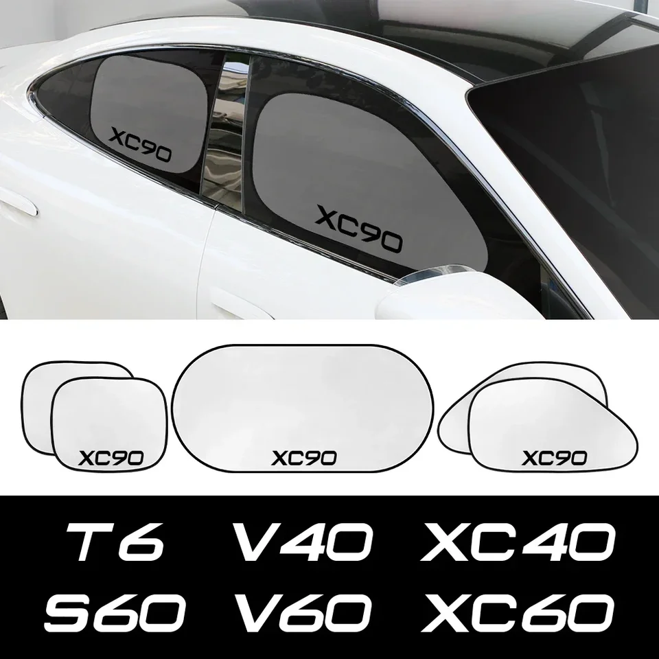 Kryt slnečného krytu okna slnečného okna Sunshade Sun Shield pre Volvo XC90 XC60 C30 T6 S60 C70 XC40 V40 XC70 V70 V60 V50 S80 S40 AWD V90 S90 S90