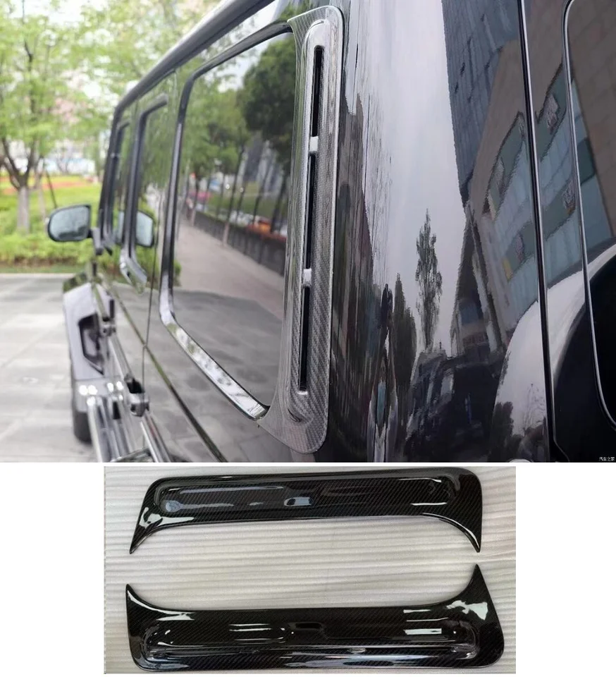 Kryt stĺpika suchého uhlíkového vlákna Cover pre Mercedes Benz G Class W464 G63 AMG 2019-2023