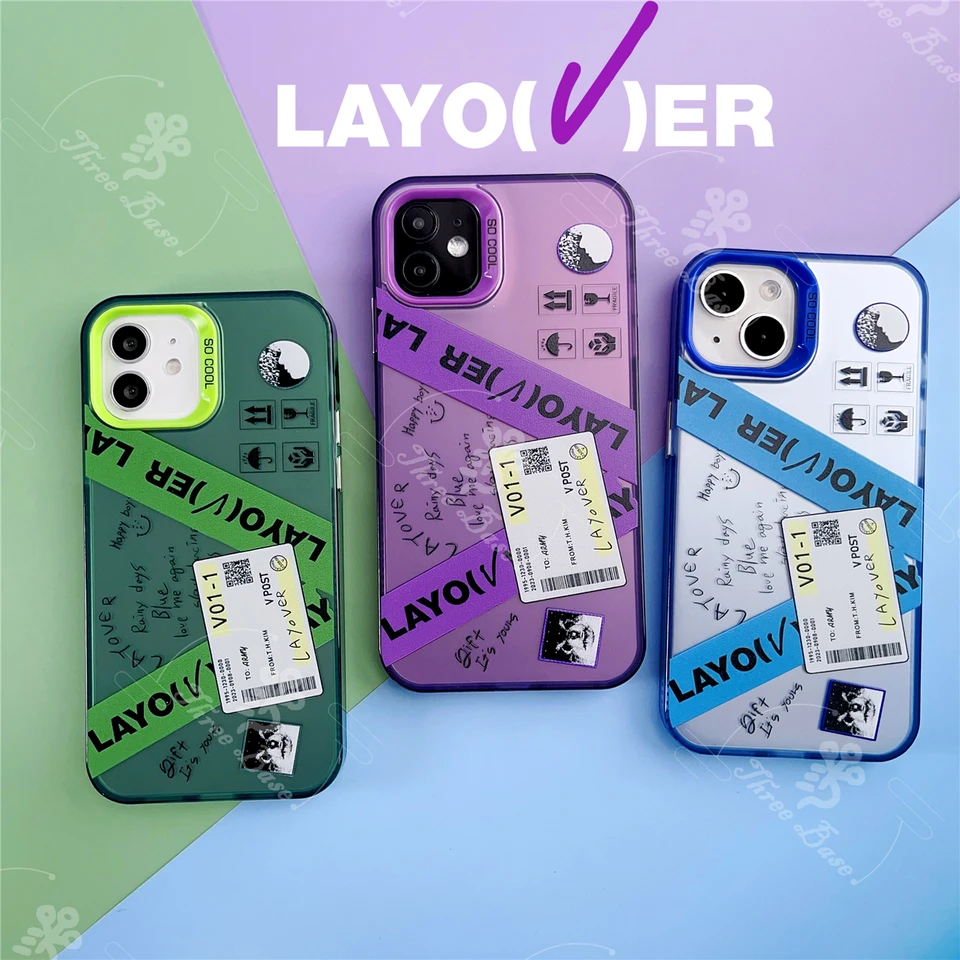 Kryt telefónu v Layover Taehyung pre iPhone 16 Pro 15 Pro Max 15 plus 7 SE2 8 plus xr xs max 11 PRO 12PRO 13 MINI 13PRO 14 PRO MAX