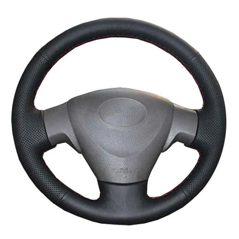 Kryt volantu automobilu pre Toyota Corolla 2006-2010 Matrix 2009 AURIS Prispôsobte si riadenie zábaly mikrovlákna ruky šitie ruky