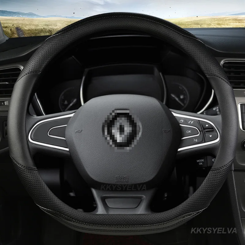 Kryt volantu pre Renault Scenic Clio Laguna 2 3 4 5 Kangoo Fluence Megane Trafic Talisman Twingo Kaptur Auto príslušenstva