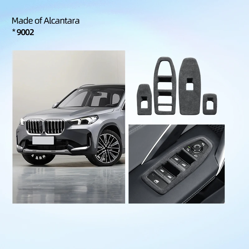 Kryt výťahového panela pre dvere vozidla pre BMW X1 U11 2023 2024 Spínačový panel LHD RHD CAR Interiér Talian Talian Top Sued