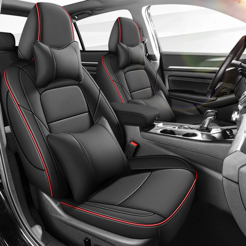Kryty autosedačiek na mieru luxusné kožené kryty plnej scény pre Nissan Teana Altima 2019 2020 2021 2022 Príslušenstvo Ženy