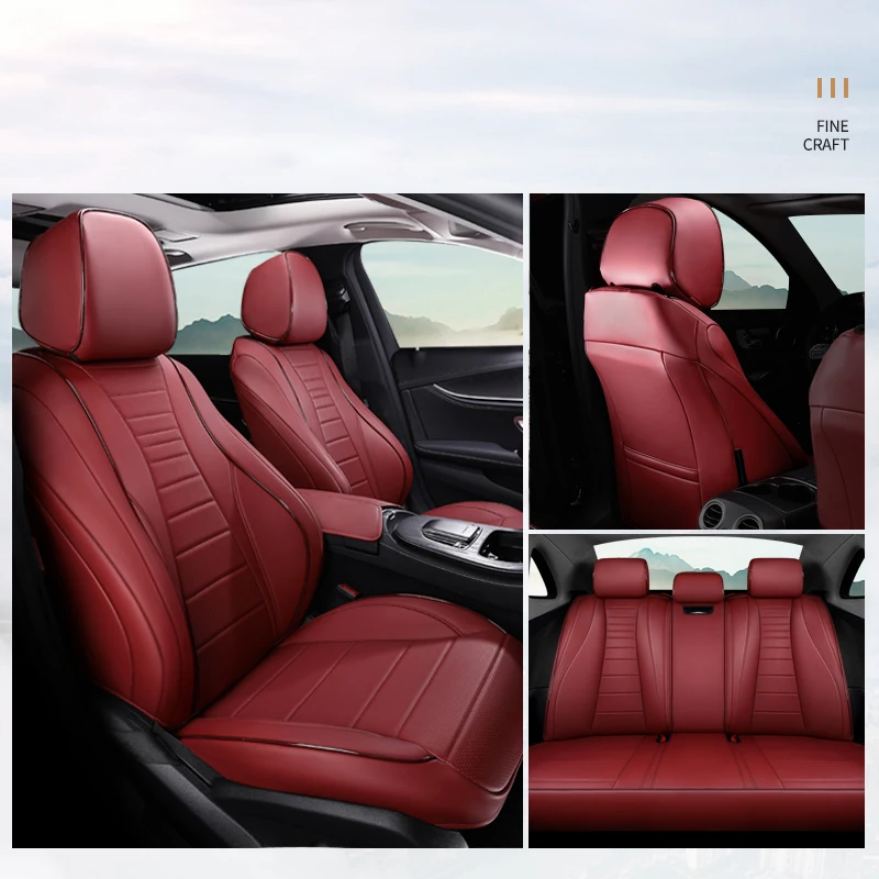 Kryty luxusných autosedačiek pre Ford Mondeo Mk4 Focus 2 3 Fiesta Kuga Fusion Ranger Mustang Explorer Auto interiérové ​​príslušenstvo