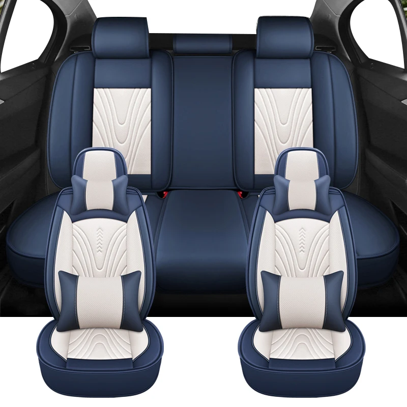 Kryty luxusných univerzálnych autosedačiek pre Kia Sportage Carens Rio 3 4 Cerato Sorento Soul Picanto Stonic Full Set Auto Accessories