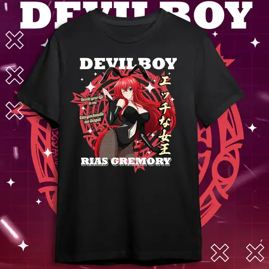 Králičie dievča Rias Gremory tričko