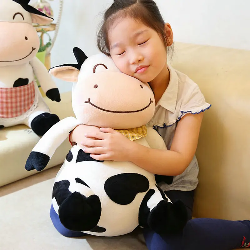 Krásni milovníci hračiek Tajomník krava kravy Doll Doll Plush Kórejská dráma plnené dievčatá hračky narodeniny vianočné darčekové vankúš