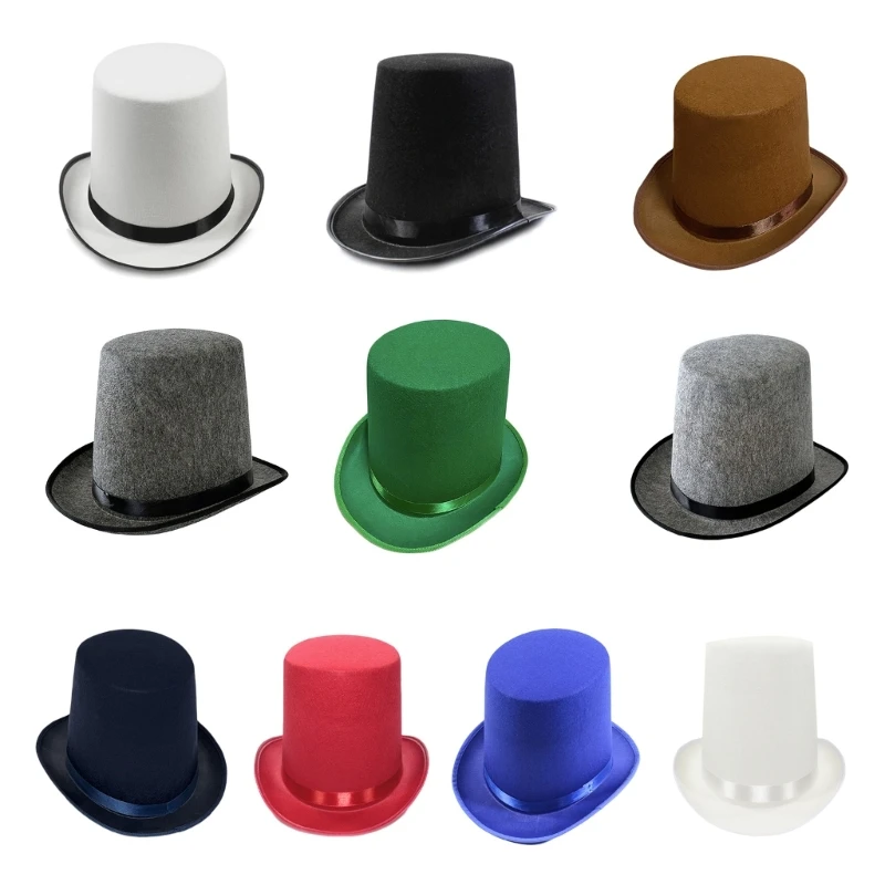Krátka brim fedora Topáčik západný kovbojský klobúk pre chlapcov dospelých 449b