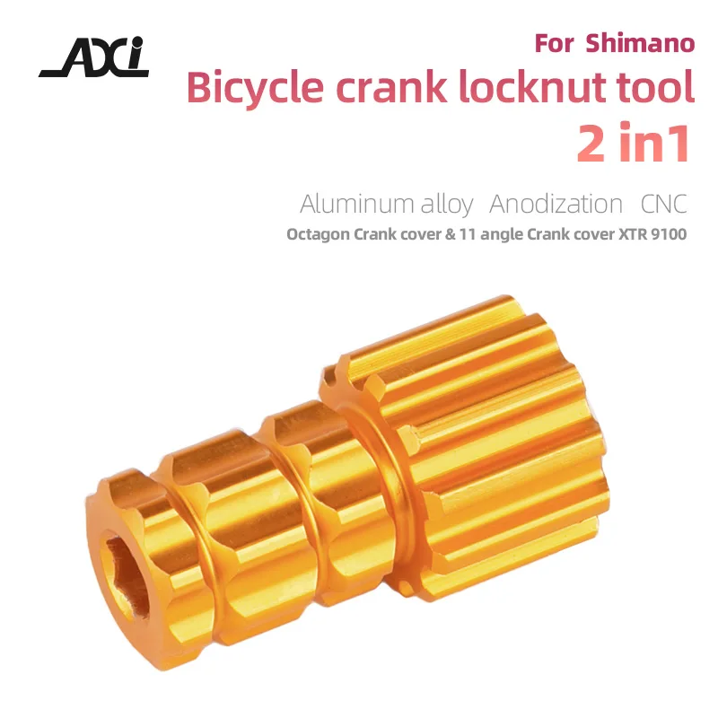 Krátka na bicykli Odstráňte inštalačný nástroj pre Shimano XTR M9100 Kryt bicykla Kryt skrutkovača Krúžk na bicykli kľuky