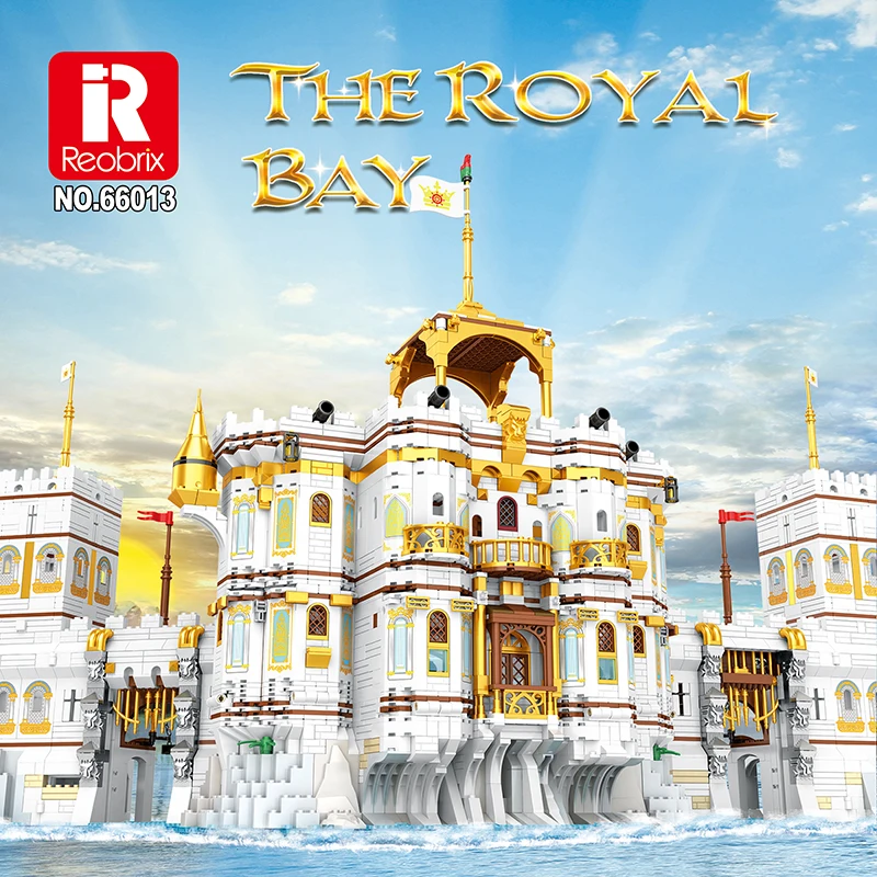 Kráľovský model Castle Model Building MOC 66013 Filmové tehly Vzdelávacie kreatívne expert hračky pre deti Detské dievčatá darček