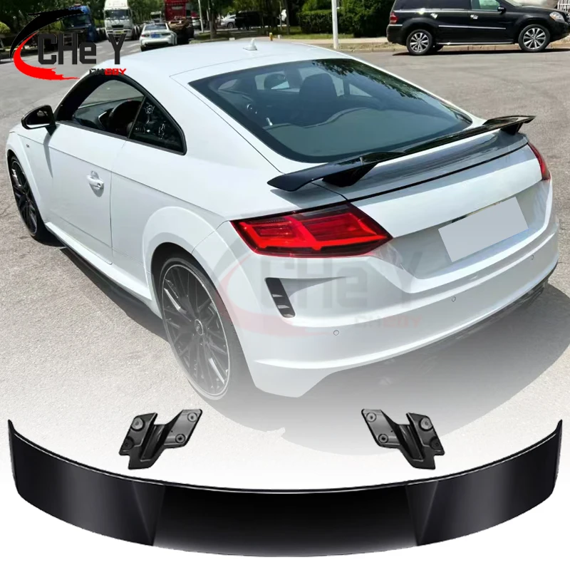 Krídla Krídla zadného kmeňa Carbon Fibre pre Audi TT Mk2 Mk3 8S TTS TTRS SLINE COUPE 2008-2020