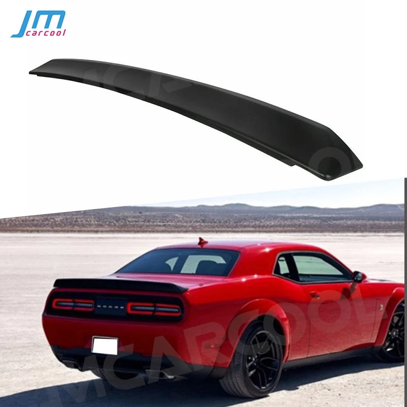Krídla na zadnú batožinový spojler z uhlíkových vlákien Krídla Čierne pery pre Dodge Challenger SPT P Style 2015 2016 2017 2018