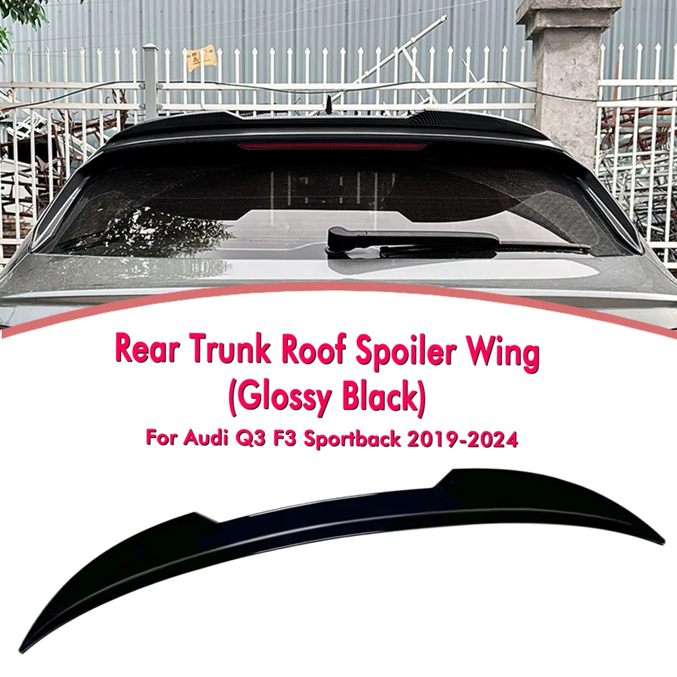 Krídle SPOIL AUT AUBLE TRUNK STEM pre Audi Q3 F3 Sportback 2019-2024