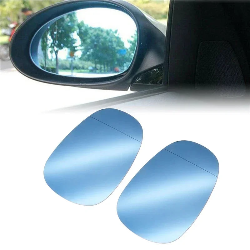 Krídle zohreté dvere zohrievaného dverovým zrkadlom modré sklo široké sklo Anti osvetlenie doľava vpravo pre BMW E90 E92 E93 2009-2012 Exteriérové ​​príslušenstvo
