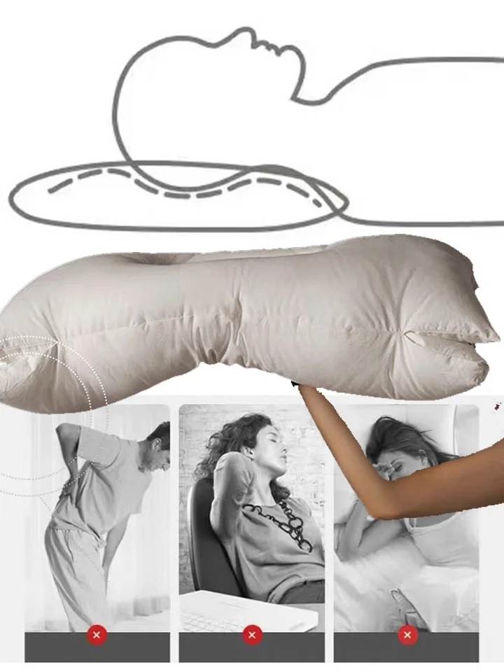 Krčka maternice ortopedická zamatová vankúšová reliéf tela