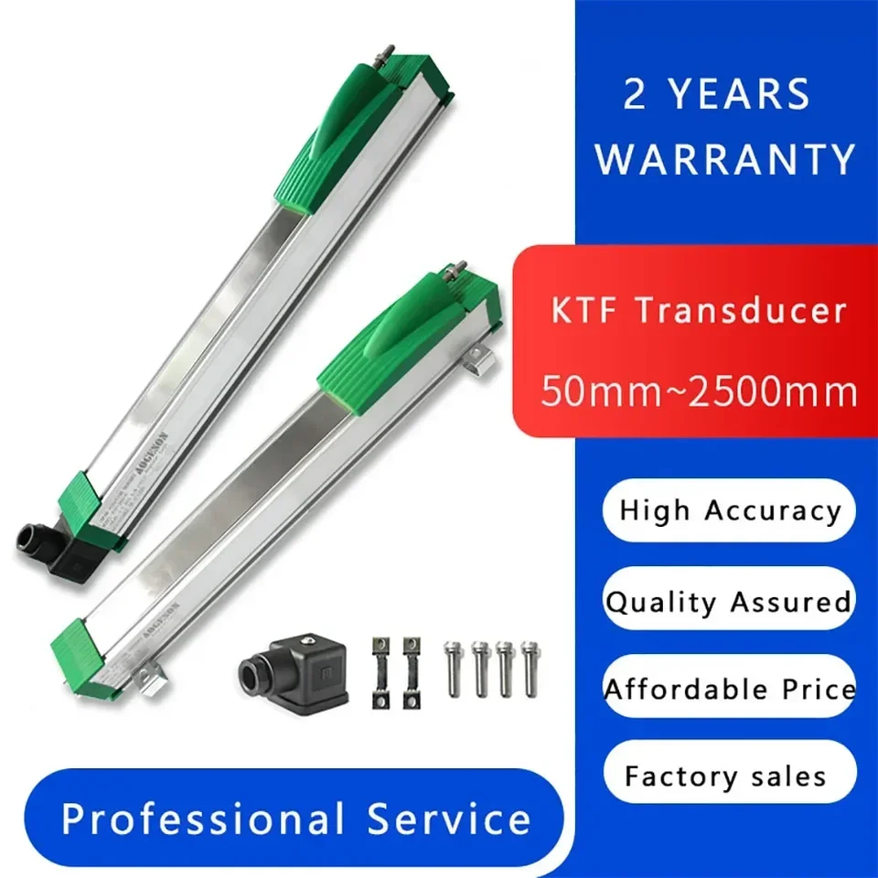 KTF 75-275MM Lineárny prevodník posúvača 75 100 125 150 175 200 225 250 275 mm PKM PKM Lineárny senzor pre vstrekovanie