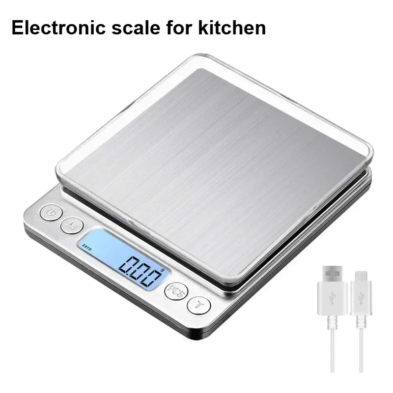 Kuchyne príslušenstvo potravinové stupnice Digitálna hmotnosť kuchyne meracie stupnice Bakeware Meering Tools & Scales & Coffee Electronic