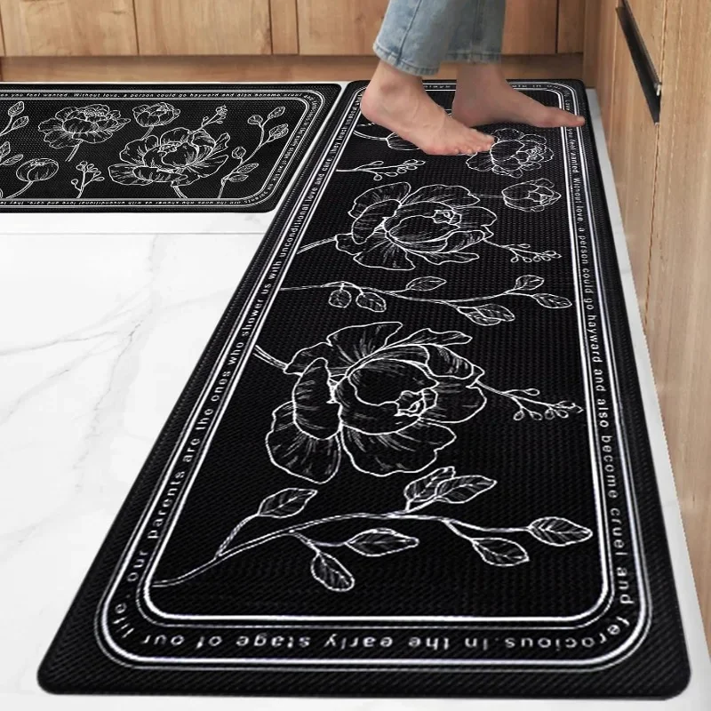 Kuchynská podlahová sada, vankúš na únavu kuchynský koberec, nekĺzavá nepremokavá kuchyňa, prémiová PVC Comfort Kitchen Mats