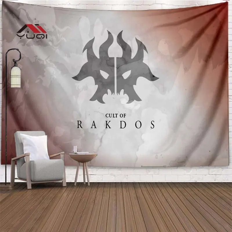 Kult Rakdos Print Wall Tapestry Art Art Creative Veľká veľkosť tapisérie tapisérií obývacia izba Domáca dekorácia tapestri 6 veľkostí