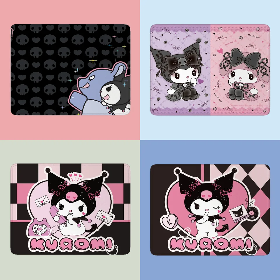 Kuromi Mouse Pad pre počítač Kawaii Gaming PC Accessories Sanrio Cute MousePad Gamer Keyboard Mat Pad na stolových stoloch