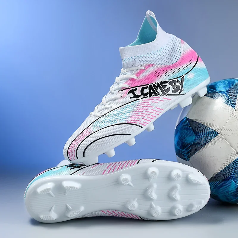 Kvalitné futbalové topánky tenisky Muž futbalové topánky Spoločnosť Top detské futbalové mačky Outdoor Zapatos de futbol para hombre