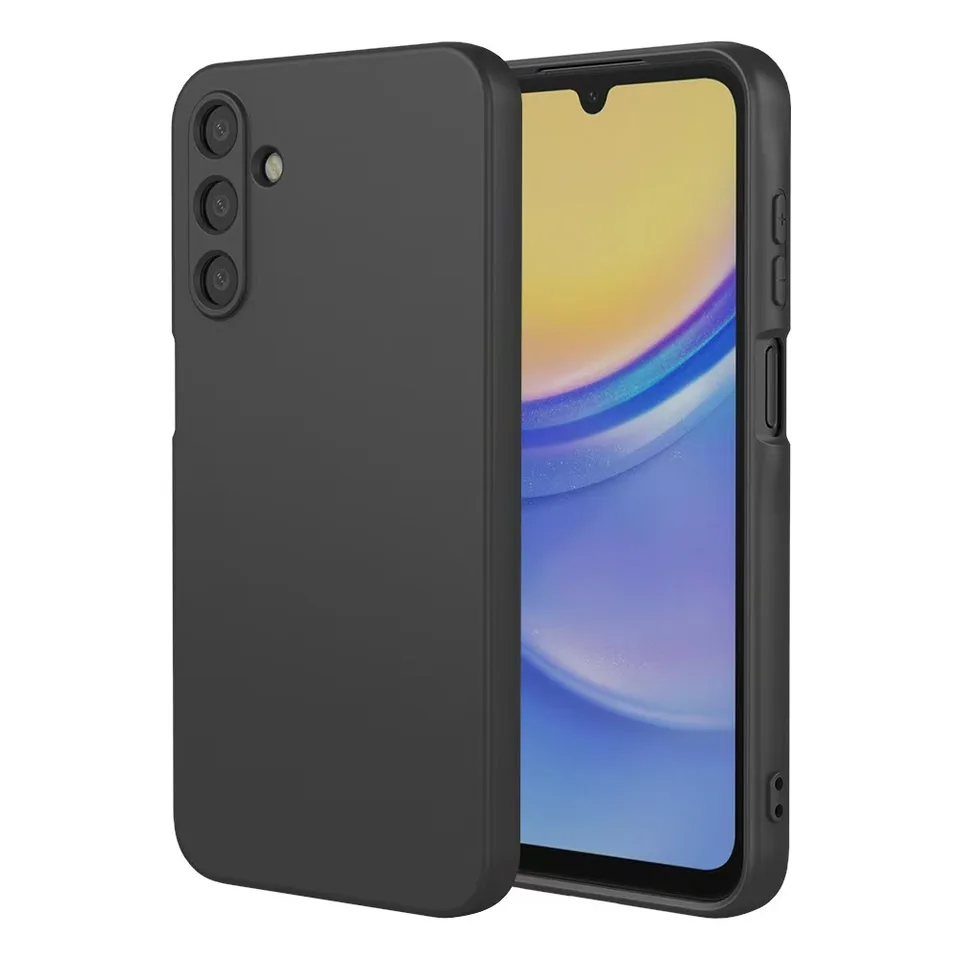 Kvapalný silikónový matný mäkký puzdro pre Samsung Galaxy A16 A26 A36 A56 A06 S25 plus ultra tenký krycí škrupina CAQE