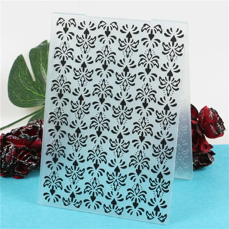 Kvety plastová šablóna Embosing priečinok pre scrapbooking Photo album papierová remeselná karta Výroba