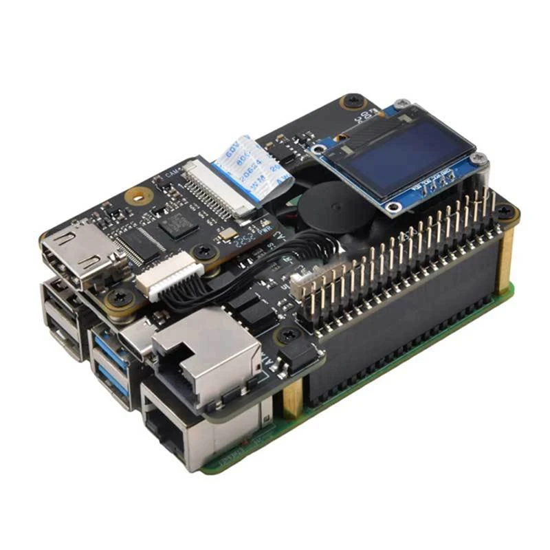 KVM -A3For Raspberry Pi 4 Prevádzka a údržba KVM založeného na KVM založenej na IP -Kompatibilné s CSI pre Raspberry Pi 4