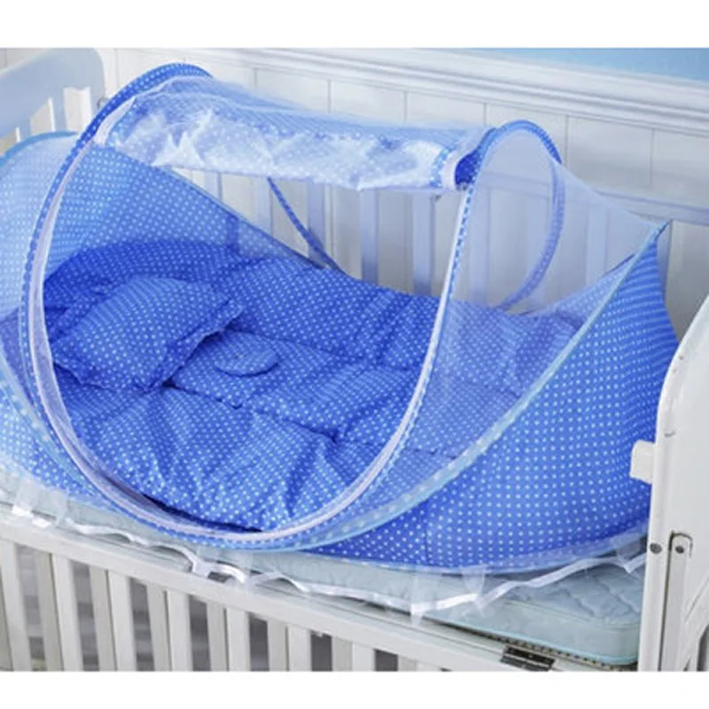 Kvostné šifrované mriežky anti-Mosquito Cover Yurt Mosquito Net 3-Piece Set Home Flownable Double Zipper Detská sieť komárov
