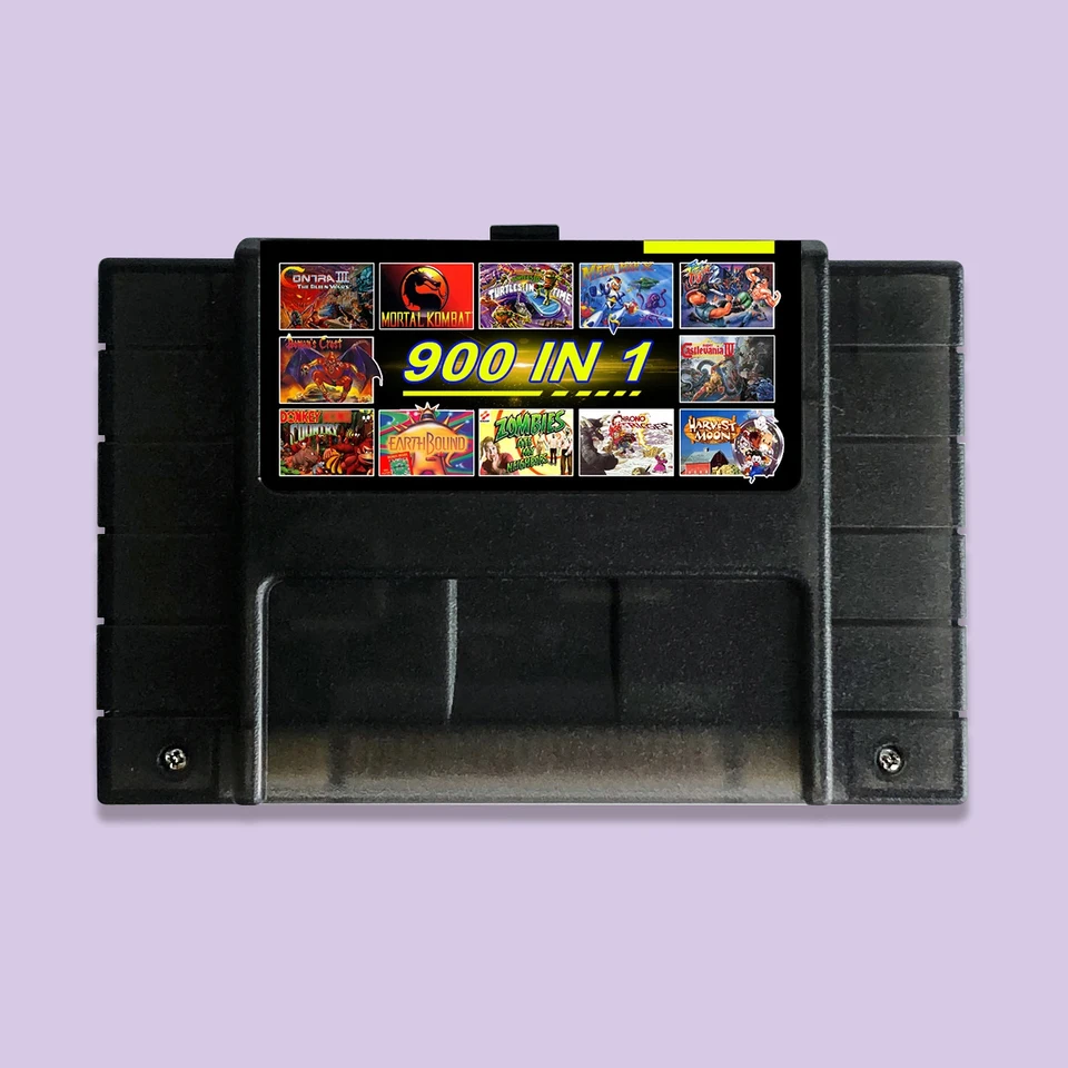 KY 900 v 1 Super Everdive pre SNES USA NTSC 16 -bitovú hernú kazetu s podporou karty SD Originálne konzoly