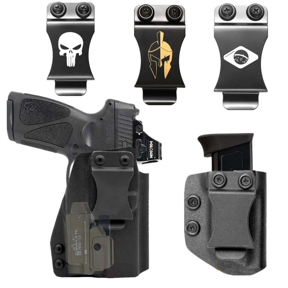 Kydex Interné puzdro pre Taurus G3 Toro plné s Olight Pl Mini 2 Valkyrie 600 Lumens laser laserový optický červený bod