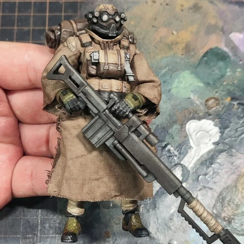 Kyslá dažďová vojna 1/18 Soldier 88 Sand Army Fav-A16 Sand Fox Sniper FAV-A37 Corsac Trooper Plnko sada 3,75 palca akčná postava Doll