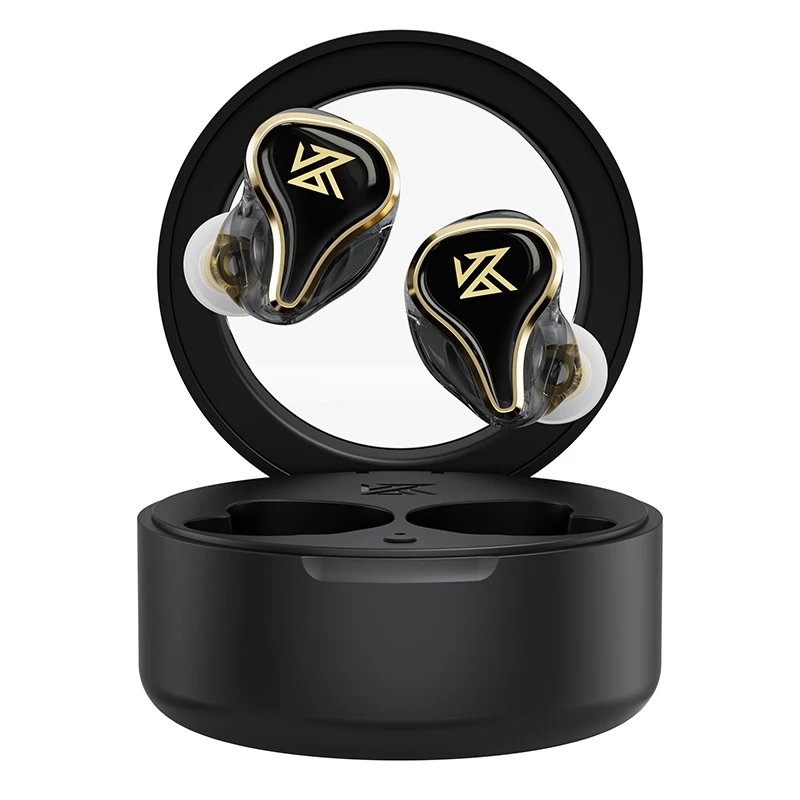 KZ SK10 PRO TWS Bluetooth 5.2 Bezdrôtové hybridné slúchadlá QCC3040 APTX HIFI Game Uznaky Znečistenie hluku Z1 Pro SKS Z1 Pro SKS