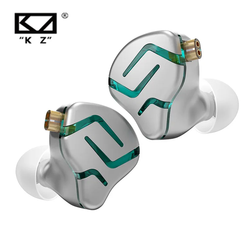 KZ ZES ELEKTROSTATICKÝ 12 mm dynamický hnací fefones Hybrid Drive Hifi Music Sport Game Headsets Micfones KZ EDX ZSN ZEX PRO DQ6S