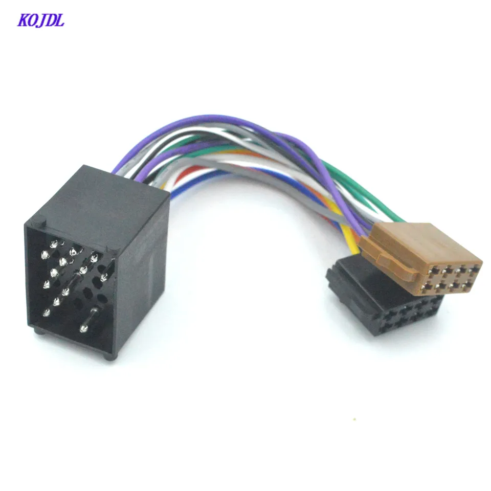Kábel káblového zväzku CAR ISO pre BMW E36 E46 E39 Land Rover Discovery Radio Radio Adapter Cable Plug CAR Audio príslušenstvo Kojdl